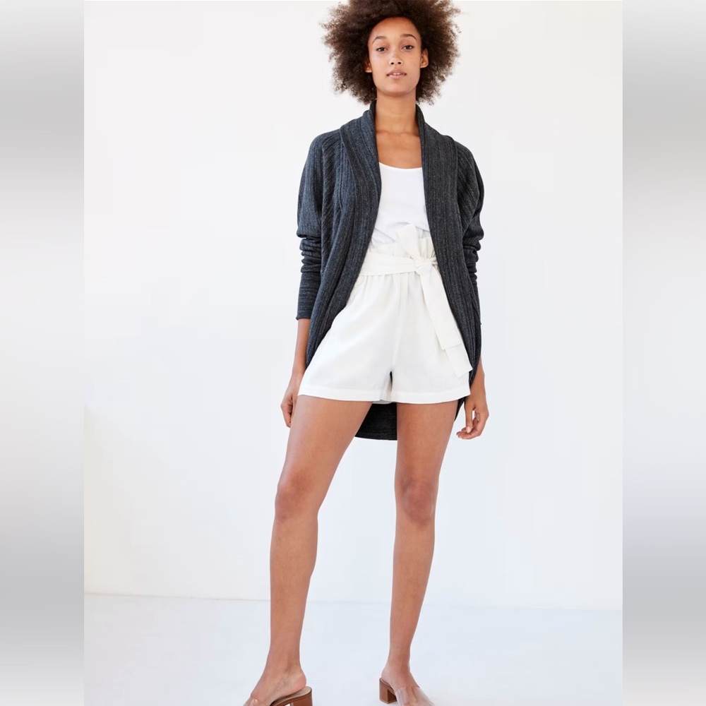 WILFRED Aritzia Diderot Cocoon Sweater In Dark Heather grey size XS